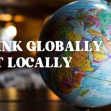 環境標語「Think Globally, Act Locally」の起源と研修への活かし方